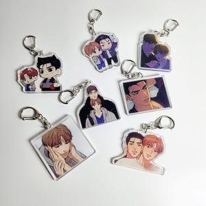 Acrylic Keychains, Korean, Manhwa, BL