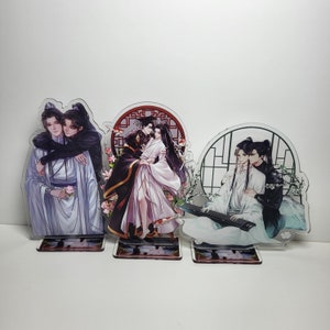 VORBESTELLUNG Acryl steht für den Husky und seine weiße Katze Shizun, Erha He Ta De Bai Mao Shizun, Liebe, Chu Wanning, Mo Ran, Roman