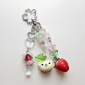 Cute Bear Keychain, Cute Fashion, Y2k