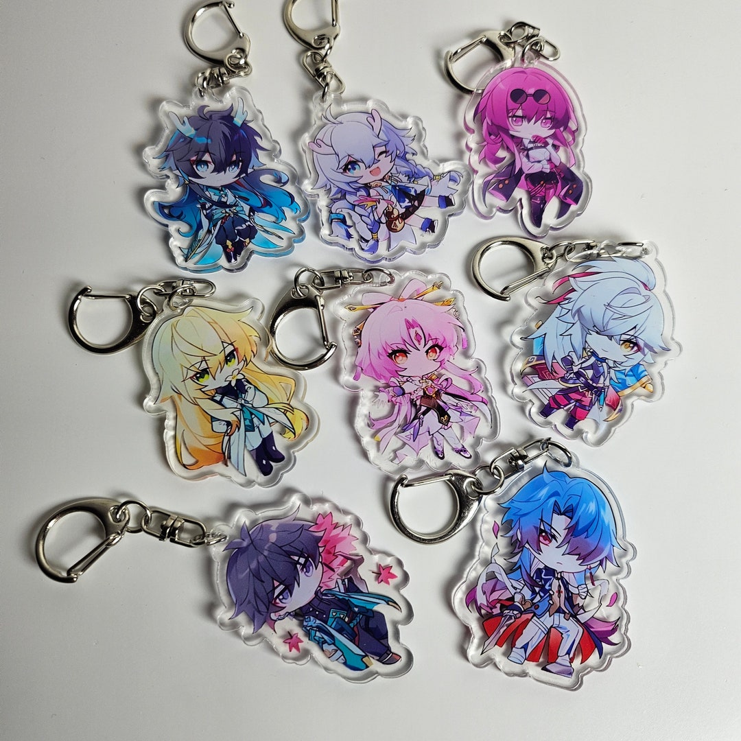 PRE-ORDER Acrylic Keychains, Game, Honkai: Star Rail, Star Rail, Jing ...
