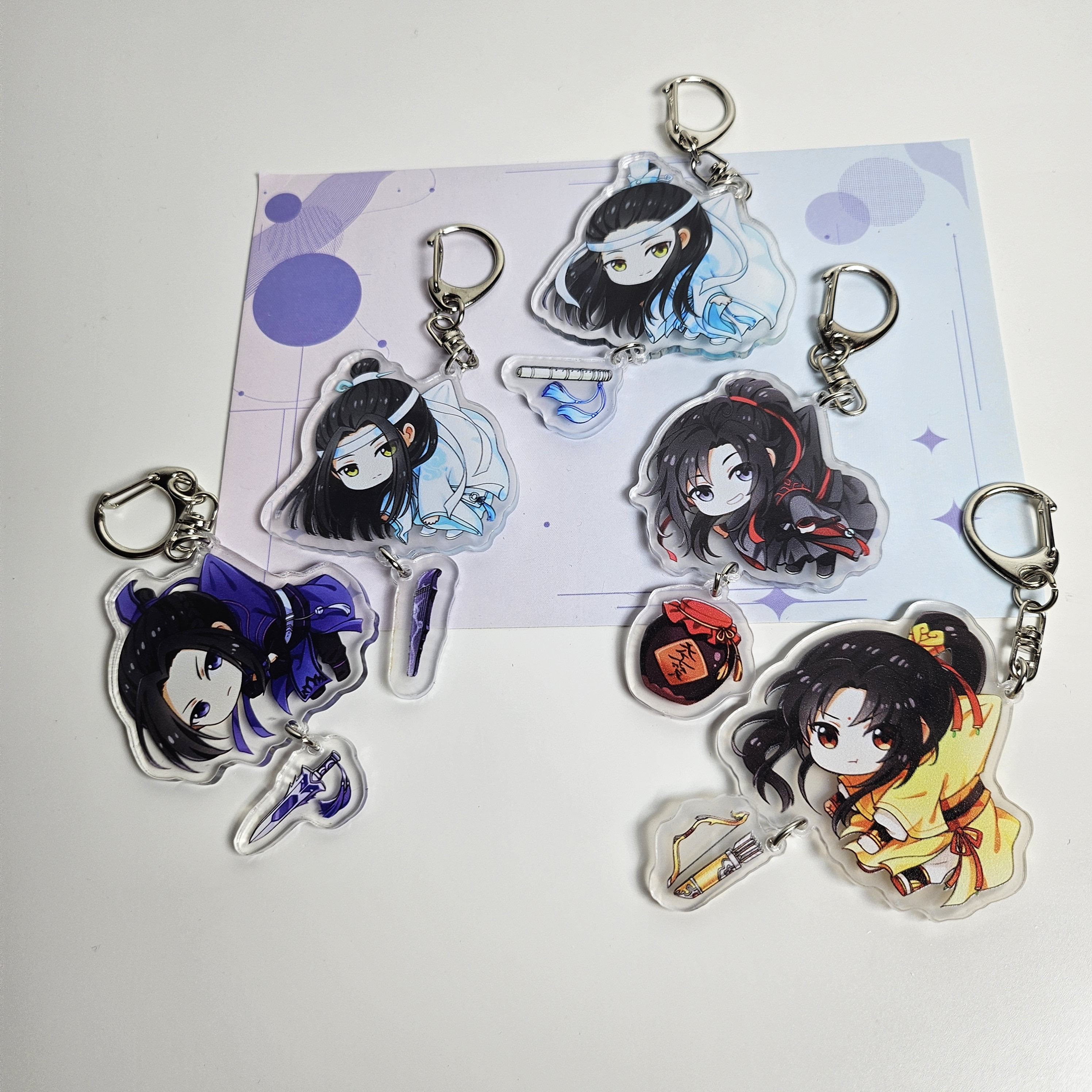 PRE-ORDER Acrylic Keychains, Mo Dao Zu Shi, Grandmaster of Demonic