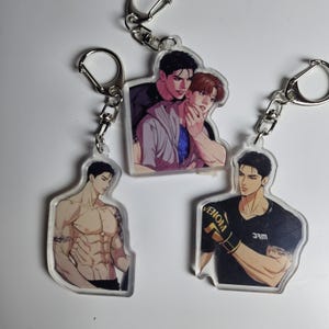 PRE-ORDER Acrylic Keychains, Korean, Manhwa, BL