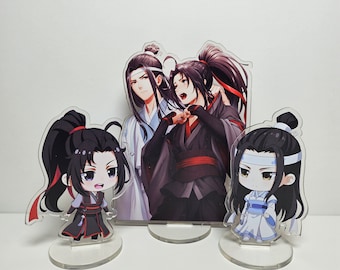 Acrylic Standies, Mo Dao Zu Shi, Grandmaster of demonic cultivation, Wei Wuxian, Lan Wangji, bunny, novel