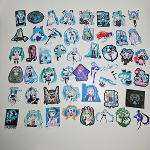 Buy 50 stickers for Hatsune Miku stickers Waterproof stickers DIY sticker  gift for suitcase/guitar/notebook from Japan - Buy authentic Plus exclusive  items from Japan