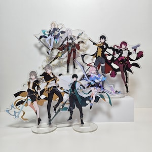Acrylic Stands, Game, Honkai: Star Rail, Star Rail, Blade, Kafka, Dan Heng, March 7th, Trailblazer, Yanqing, Jing Yuan