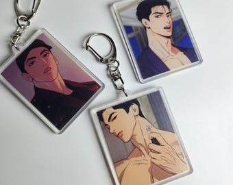 PRE-ORDER Acrylic Keychains, Joo Keychains, Korean, Manhwa, BL