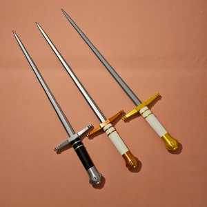 3D printed Cosplay Toy, Collapsing Sword, Many Colors