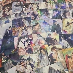 Encantadoras cartas Lomo, El Husky y su gato blanco Shizun, Erha He Ta De Bai Mao Shizun, amor, Chu Wanning, Mo Ran Random Card