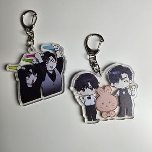 PRE-ORDER Acrylic Keychains, Pb, Korean, Manhwa, BL