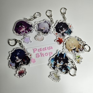PRE-ORDER Acrylic Keychains, Game, Honkai: Star Rail, Star Rail, Jing Yuan, Kafka, Luocha, Blade, Dan Heng, Dan Heng - Imbibitor Lunae