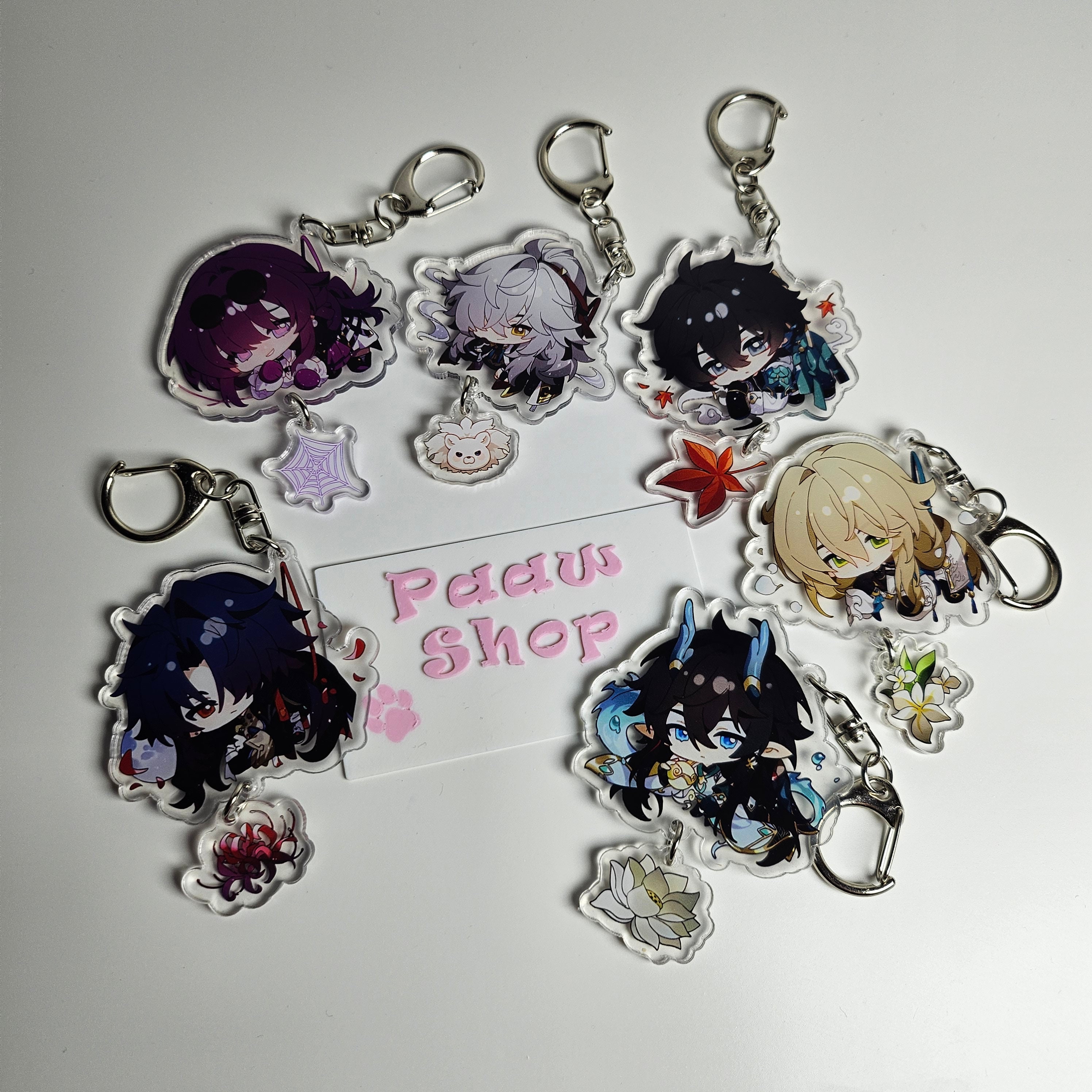 HSR Honkai Star Rail Blade Ticket Acrylic Keychain | Mercari
