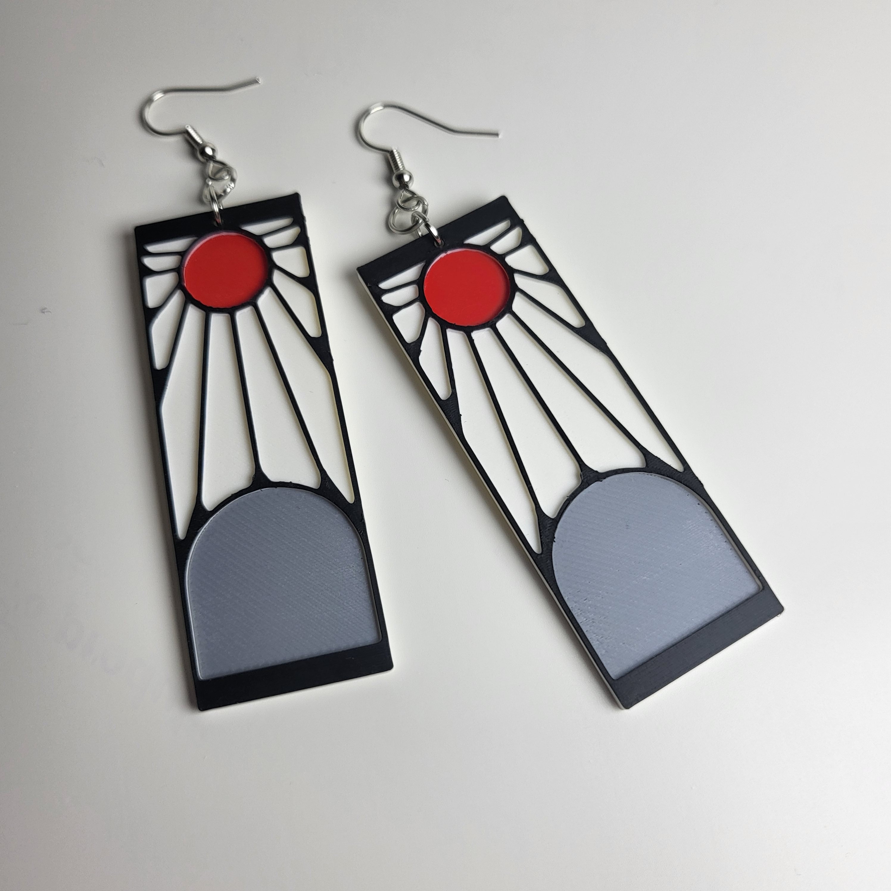 Demon Slayer Earrings New Zealand