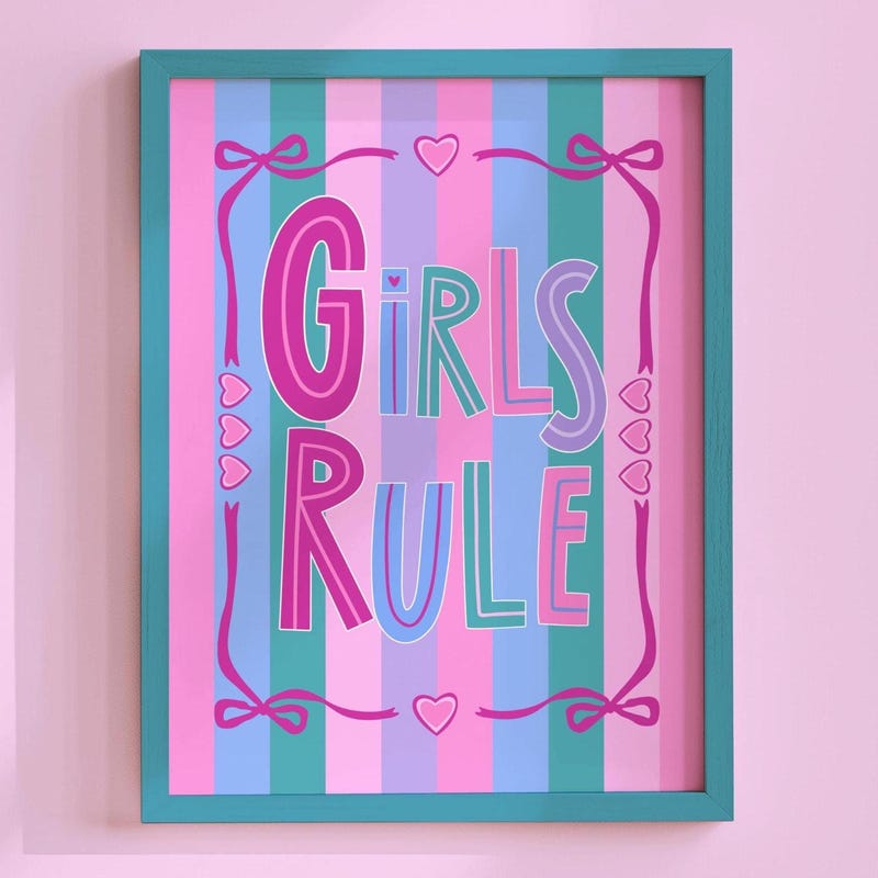 Room Rules for Girls - Etsy
