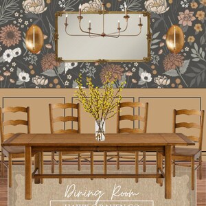 Transformez votre salle à manger avec ce tableau d'ambiance - DIY E-Design