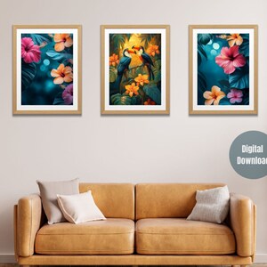 Set of 14 Gallery Wall Art, Botanical Print, Home Decor Art Instant Digital Download, Nature Print, Cottage Core Aesthetic Floral Art