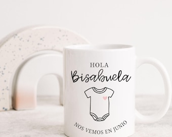 Bisabuela Pregnancy Announcement, Abuelitos Pregnancy Announcement, Spanish Pregnancy Announcement, Anuncio de Embarazo para Abuelos