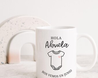Abuela Pregnancy Announcement, Abuelitos Pregnancy Announcement, Spanish Pregnancy Announcement, Anuncio de Embarazo para Abuelos