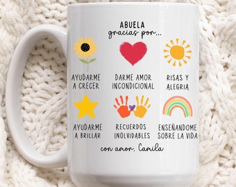 Abuela Gift, La Mejor Abuela Del Mundo, Regalos Para Abuela, Abuela Birthday, Abuela Abuelo, Abuela Mug, Dia De La Abuela, Tia Abuela Mug