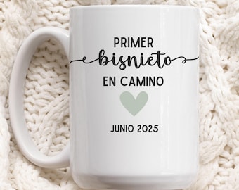 Bisabuela Pregnancy Announcement, Abuelitos Pregnancy Announcement, Spanish Pregnancy Announcement, Anuncio de Embarazo para Abuela Abuela,