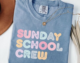 Comfort Colors Christian Teacher Shirt, Personalized Christian Teacher Gifts, Christian Teacher Apparel, Sunday School Teacher