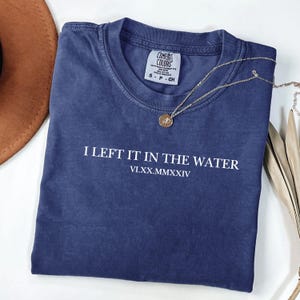 Comfort Colors Christian Shirt, Jesus Shirt, Christian Adult Baptism Gift, Washed by the Water Baptism Shirt,Baptism Shirt For Women And Men