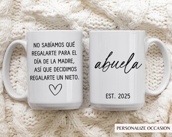 Abuela Pregnancy Announcement, Abuelitos Pregnancy Announcement, Spanish Pregnancy Announcement, Anuncio de Embarazo para Abuelos