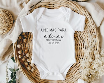 Spanish Pregnancy Announcement for Abuelitos Padres, Spanish Anuncio de Embarazo para Abuela Abuelo Padre, Anuncio De Embarazo En Espanol
