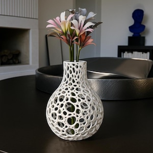 Modern Vase STL File for 3D Printer Digital Model 3D Printable