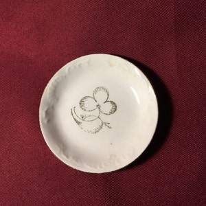Antique Bishop and Stonier England, Imperial Semi Porcelain Miniature Serving Bowl