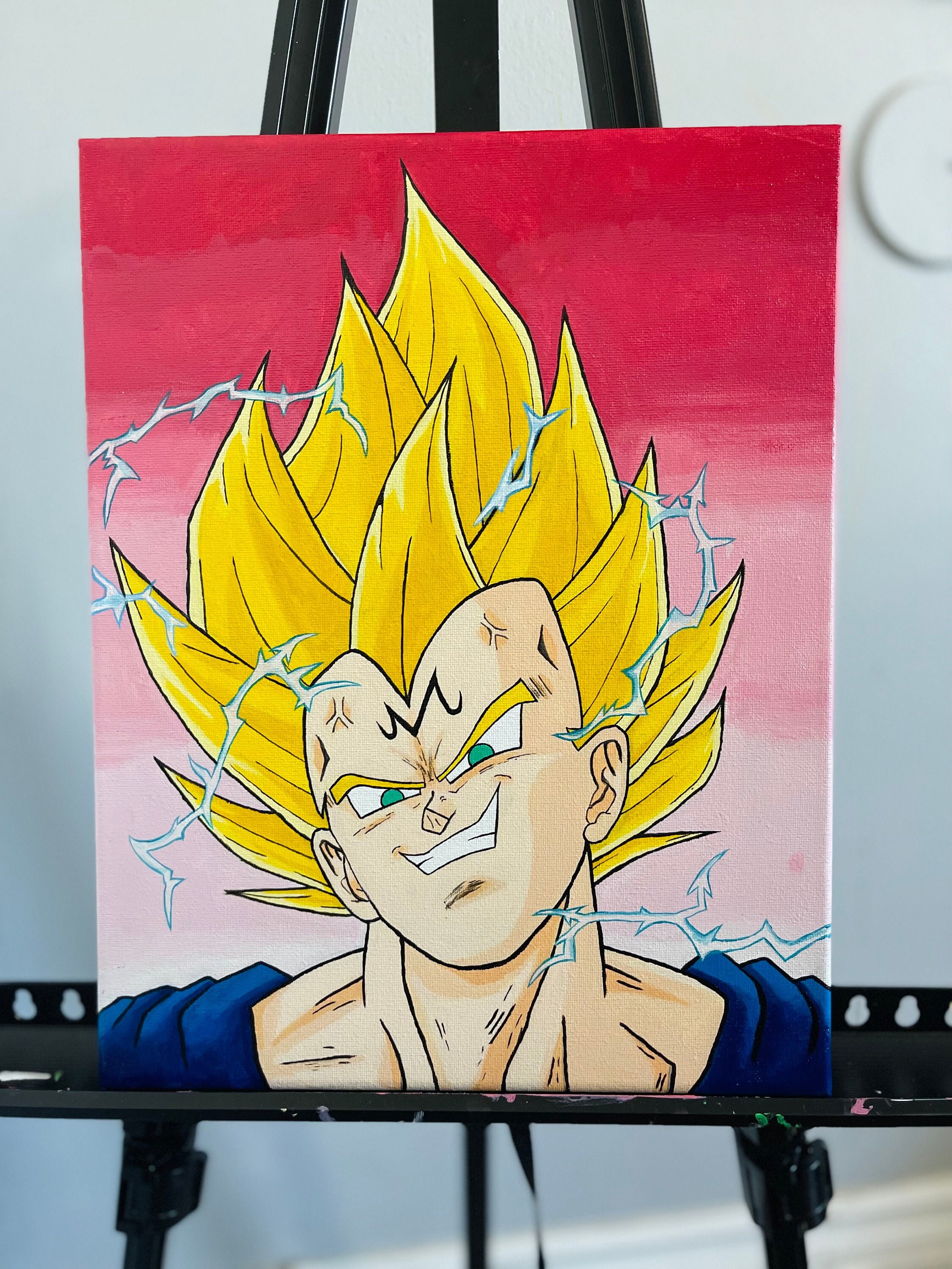 Dragon Ball Z Vegeta Final Flash poster (24x36 inches)