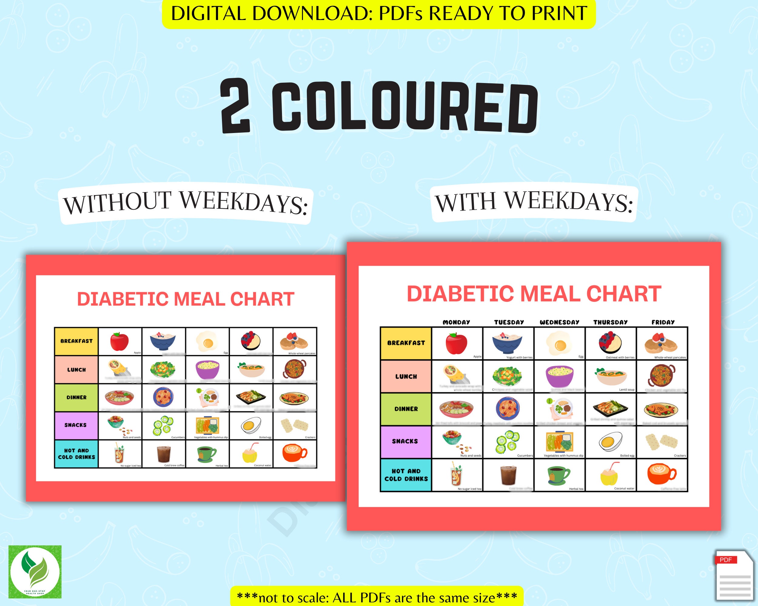 Diabetic Meal Chart Plan Diabetic Meal Planning Diabetes Meal Plan and
