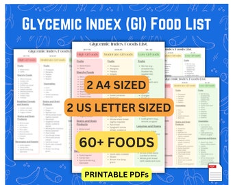Diabetes Glycemic Index food list printable, low gi foods list, low glycemic gi food, glycemic list, low glycemic list, diabetic food list