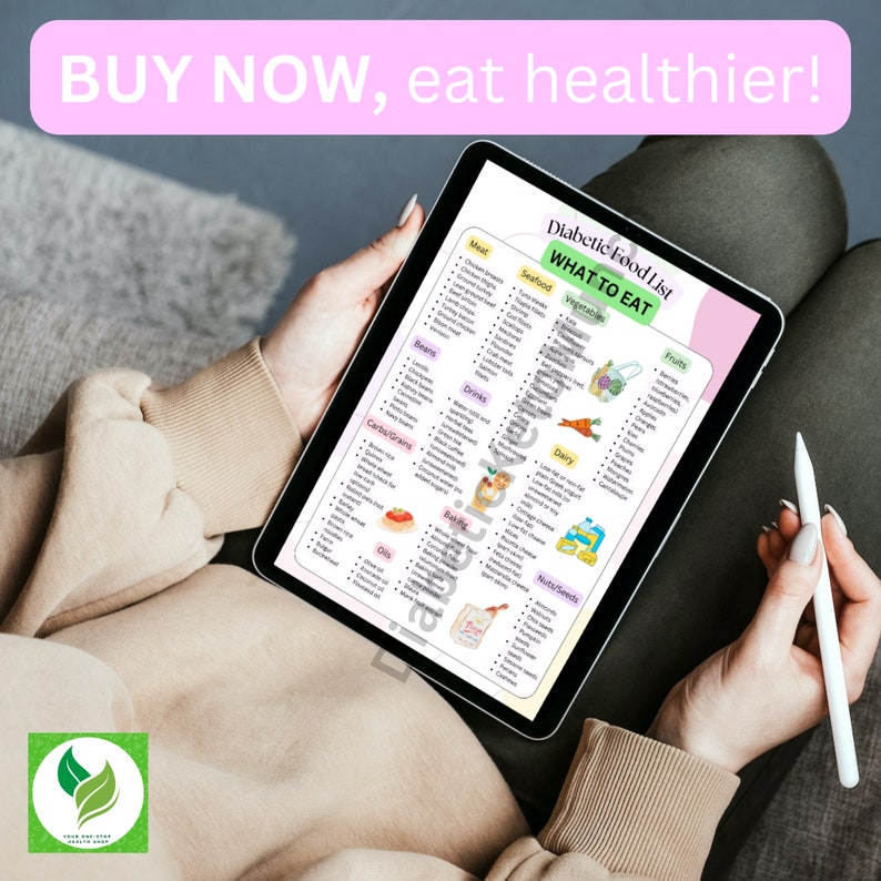 Diabetic Food List Printable Pdf, Type 2 Diabetes Grocery List,foods to Avoid With Diabetes