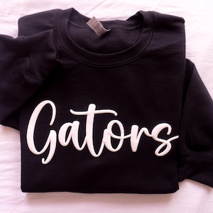 Custom Puff Print Sports Shirt, Puff Print Team Name Shirt, Embossed, Custom School Mascot, Puff School Sports, Sports Shirt, Mascot Shirt