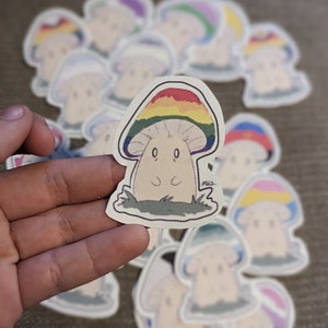 Pride Mushroom Stickers Collection!