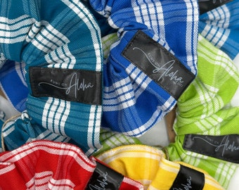 Handmade Palaka Scrunchie