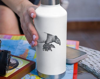 Malayan Tapir Sticker, Waterproof Glossy Vinyl Sticker, Adorable Animal Decal
