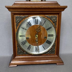 Junghans- Genfa table clock mantel clock 8 day