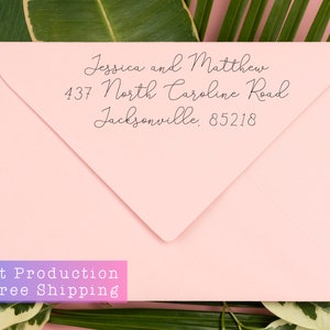 Custom Address Stamp! Premium Self-Inking or Rubber Return Address Stamp!