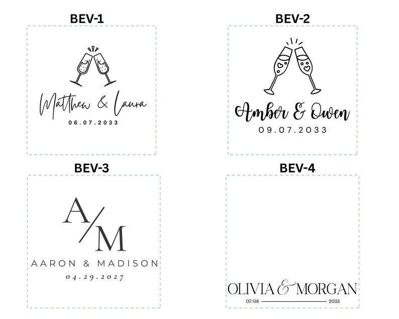 Personalized Wedding Napkins | Custom Napkins | Wedding Reception Napkins | Cocktail Napkins | Rehearsal Dinner | Modern Napkins imagem 3