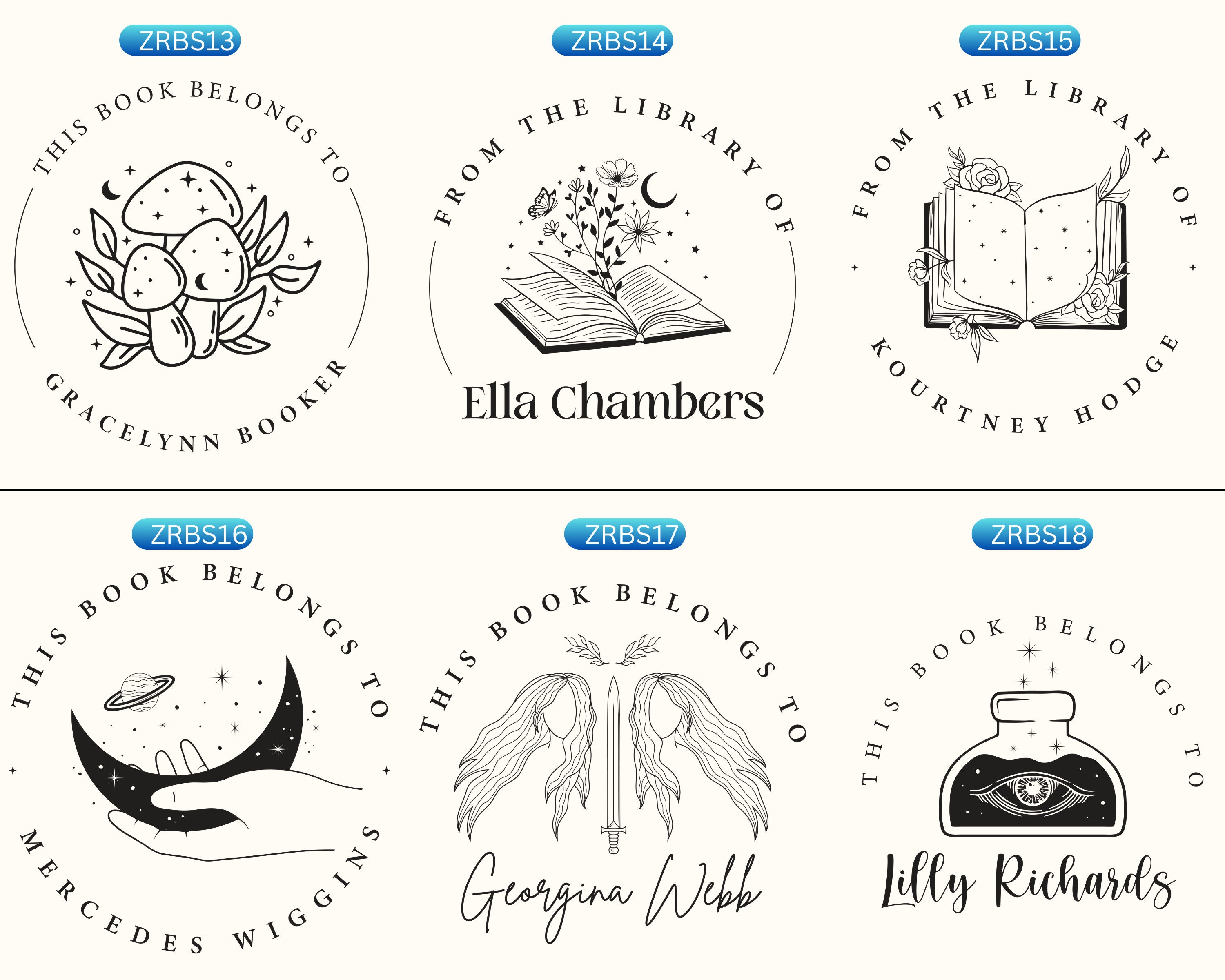Arbre de vie personnalisé Ex Libris Tampon en caoutchouc | Timbres de livres personnalisés Arbre de vie personnalisé Ex Libris Tampon en caoutchouc | Timbres de livres personnalisés