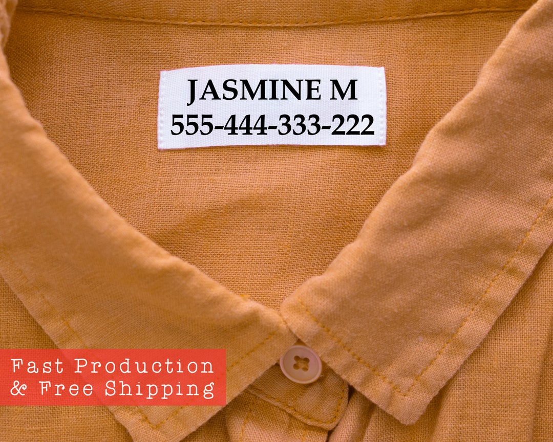 Custom Clothing Stamp Personalized Fabric Stamp Self Inking Stamp for