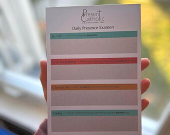 Daily Presence Examen Notepad