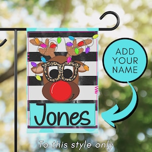 Christmas Garden Flag Custom Christmas Outdoor Decoration Preppy Christmas Decor Cute Christmas Flag for Front Porch Santa Flag Merry Xmas