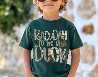 Duck Hunting Shirt Youth Hunting Shirt Boys Hunting Shirt for dad and son Hunting trip Shirt Duck Hunting Shirt for Boy Camouflage Shirt