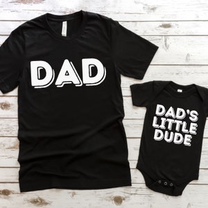 Fathers Day Gifts for Dad Gift from Kids Matching Fathers Day Shirt Dad and Me Matching father and son shirt Daddy Daughter shirt gift idea