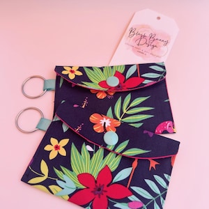 Stoff-Kartenhalter Handmade Geschenk Kartenhalter Geburtstagsgeschenk Idee Kreditkarte Schlüsselanhänger Mini Brieftasche Geschenkidee Netter Strumpf Stuffer für Sie