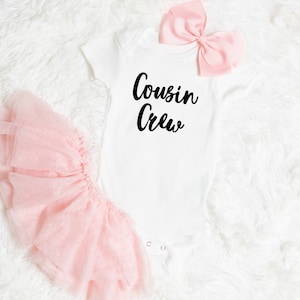 Cousin Crew Shirt for Kids Big Cousin Shirt Matching Cousin TShirt New to the Cousin Crew Shirt Cousin Sweatshirt Cousin Beach Vacation tee
