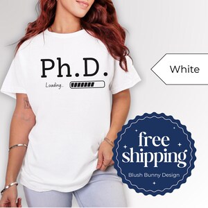 university shirt for doctoral program acceptance, PhD student shirt gift for program acceptance, doctoral candidate shirt newly accepted student, program acceptance announcement t shirt for PhD, research student shirt academic journey begins, higher education shirt doctorate program pride, funny college shirt for new grad school cohort