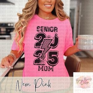 Senior Mom Shirt for Graduation Proud senior mom shirt Class of 2025 senior mom tee Graduation shirt for high school mom graduation shirt